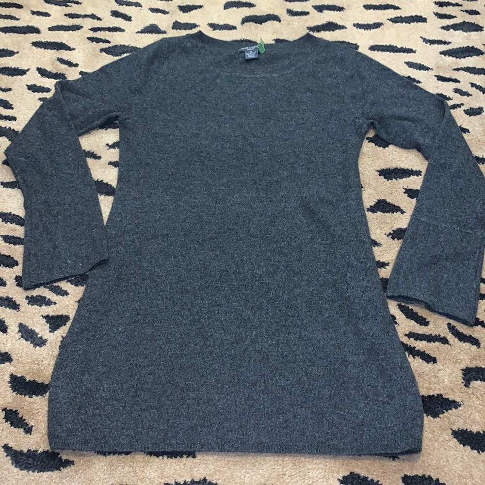 100% Cashmere sweater tunic